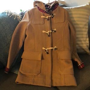 Camel and Plaid Jacket